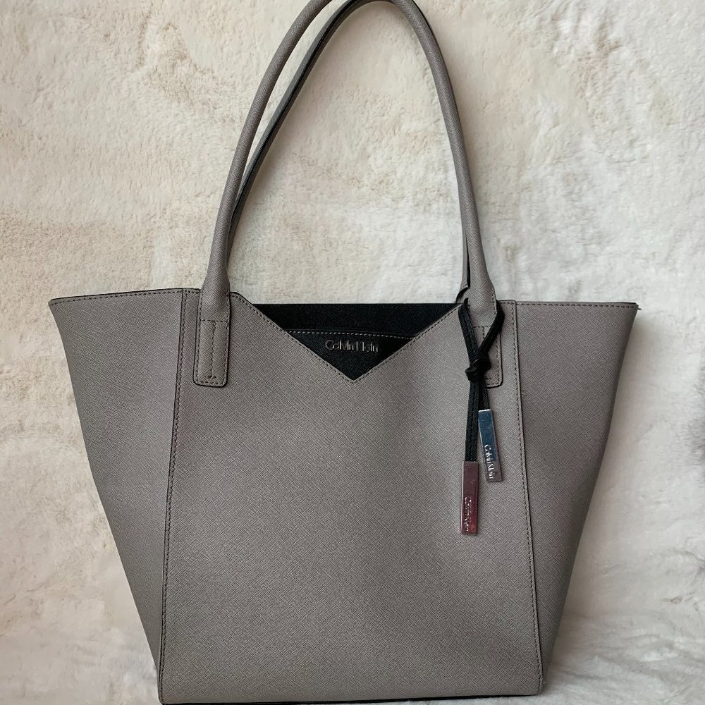 Calvin Klein Shoulder Bag with Black Trim